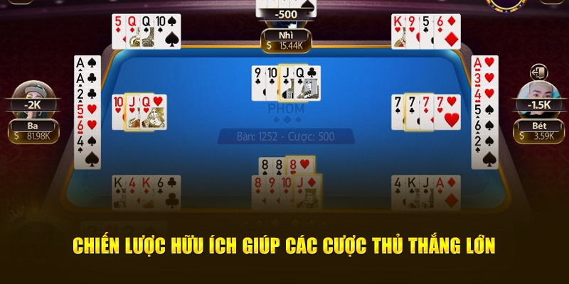 Chiến lược hữu ích giúp các cược thủ thắng lớn