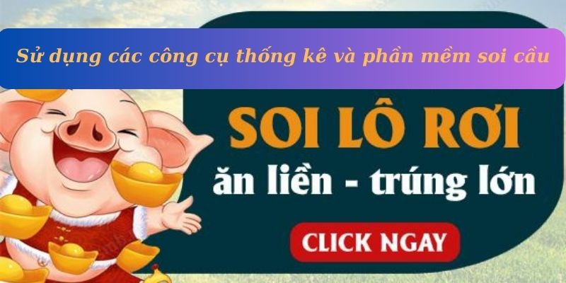Sử dụng các công cụ thống kê và phần mềm soi cầu